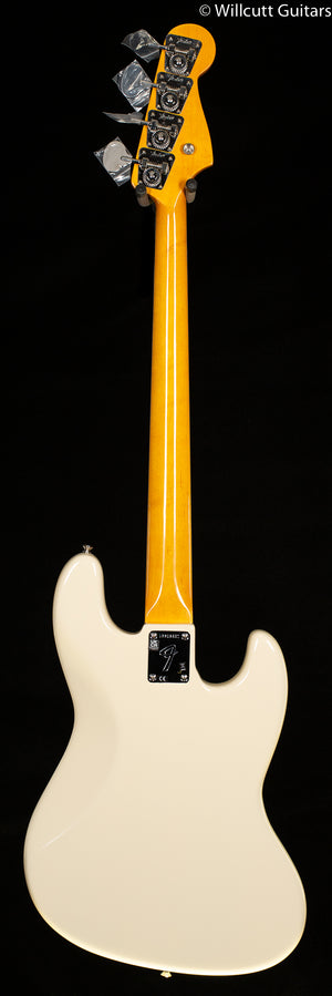 Fender American Vintage II 1966 Jazz Bass Rosewood Fingerboard Olympic White Left-Handed (451)