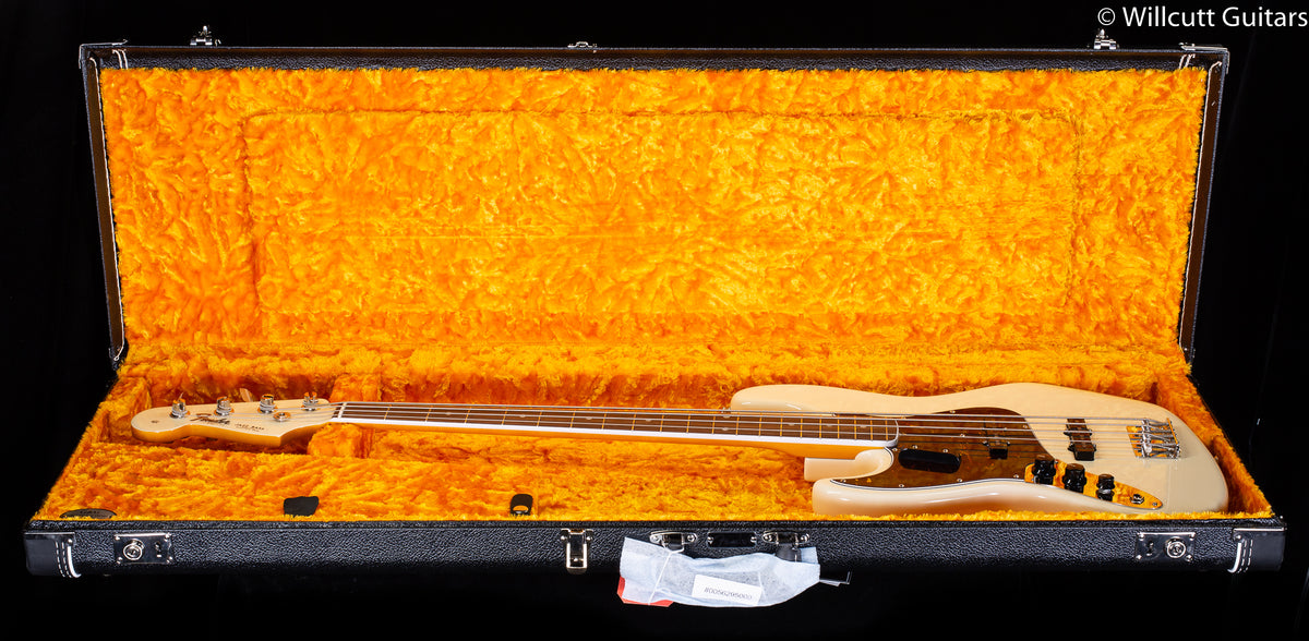 Fender American Vintage II 1966 Jazz Bass Rosewood Fingerboard Olympic White Left-Handed (451)