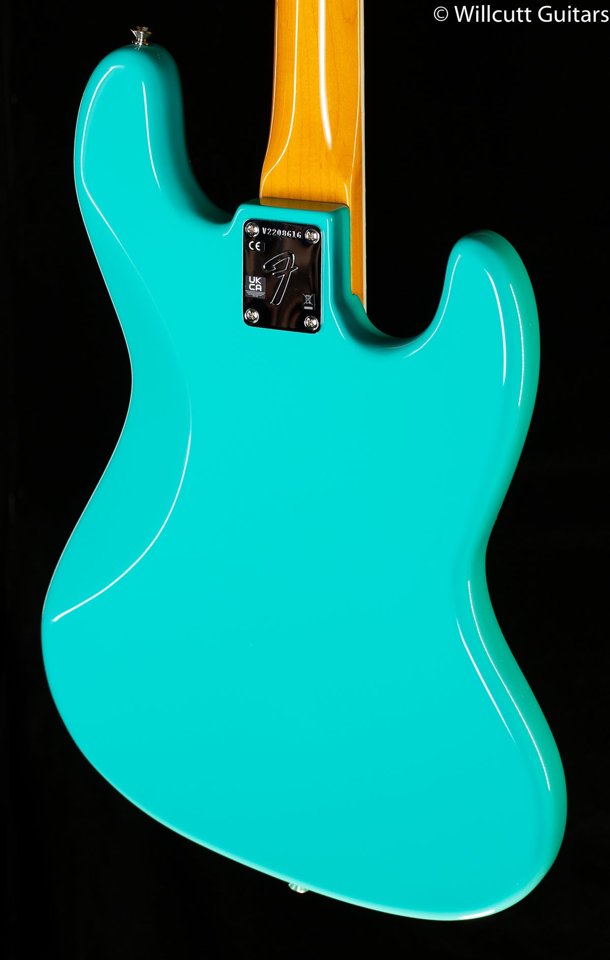 Fender American Vintage II 1966 Jazz Bass Sea Foam Green Left-Hand (616)