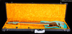 Fender American Vintage II 1966 Jazz Bass Sea Foam Green Left-Hand (616)