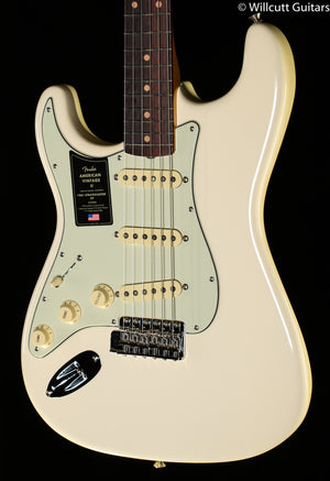 Fender American Vintage II 1961 Stratocaster Rosewood Fingerboard Olympic White Left-Hand (698)