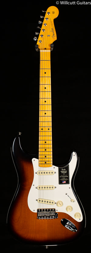 Fender American Vintage II 1957 Stratocaster Maple Fingerboard 2-Color Sunburst (834)