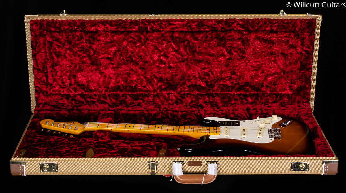 Fender American Vintage II 1957 Stratocaster Maple Fingerboard 2-Color Sunburst (834)