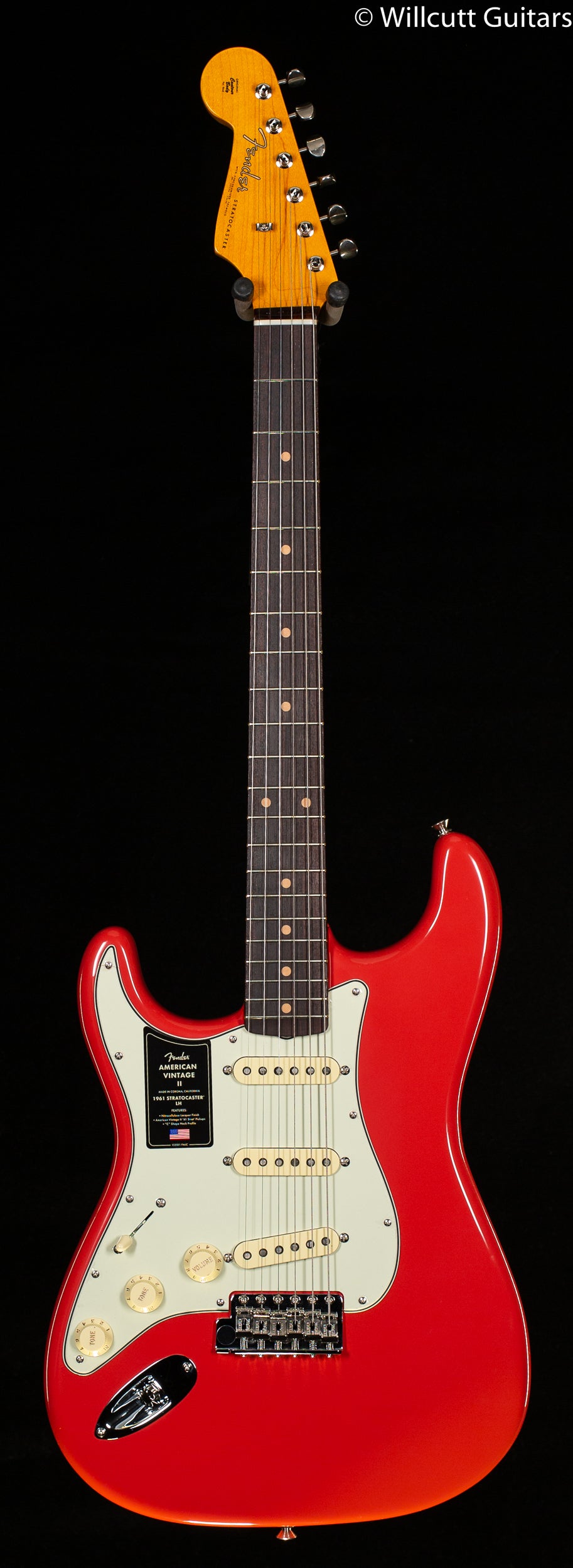 Fender American Vintage II 1961 Stratocaster Fiesta Red (860