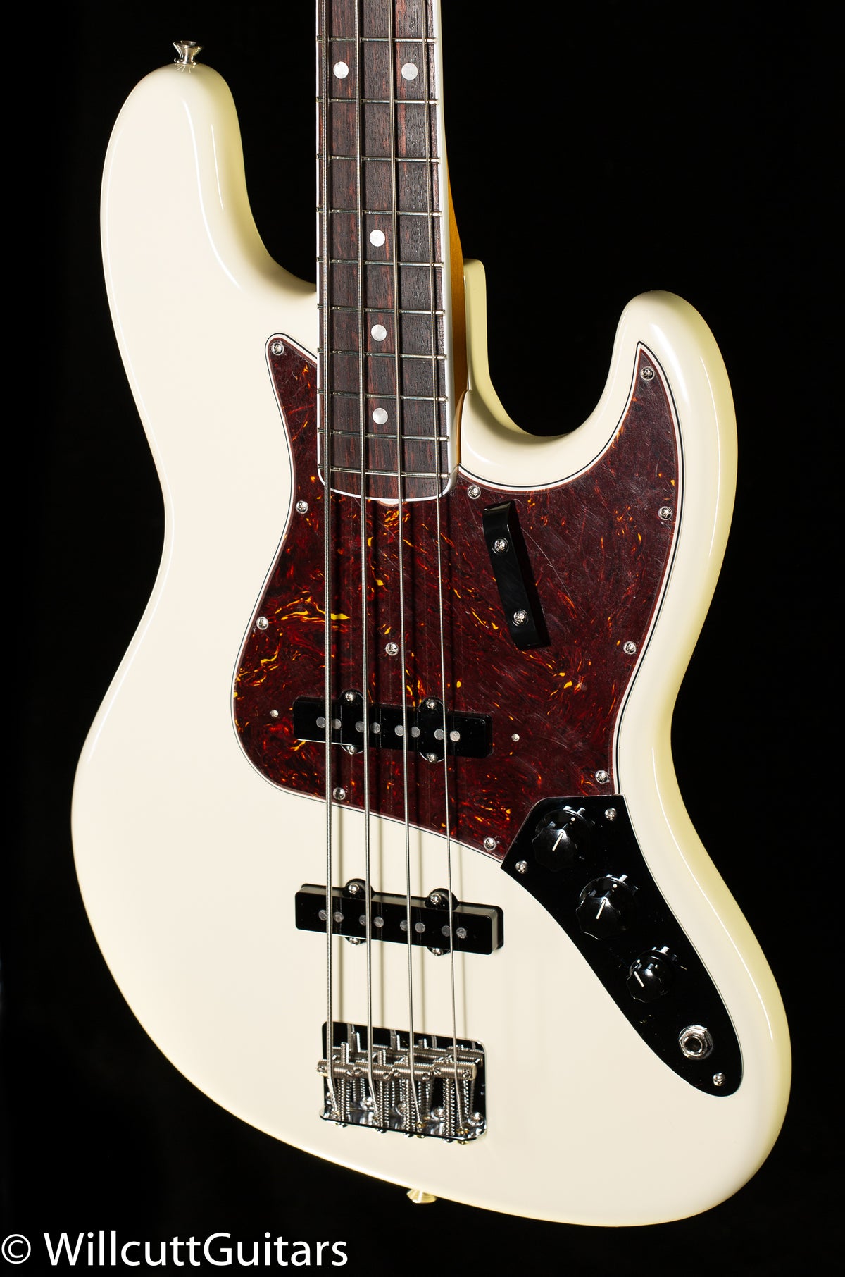 Fender American Vintage II 1966 Jazz Bass Rosewood Fingerboard Olympic White (149)