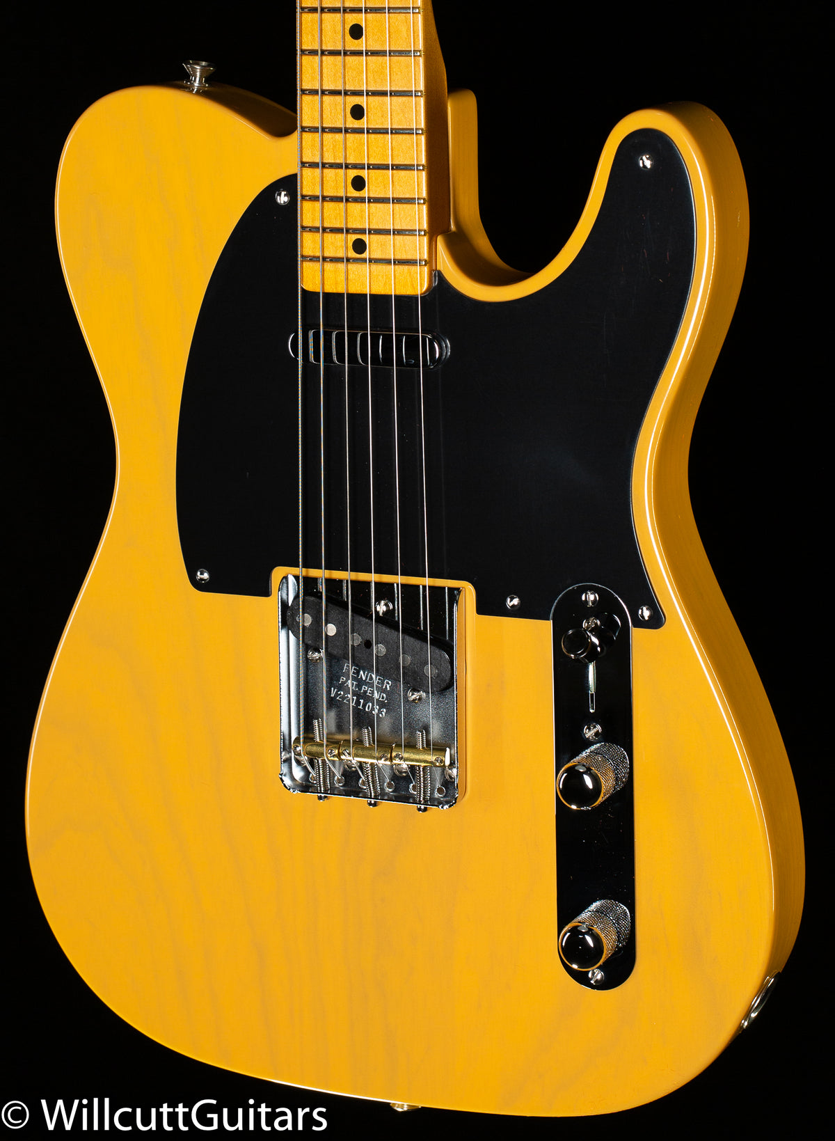 Fender American Vintage II 1951 Telecaster Maple Fingerboard,Butterscotch Blonde (033)