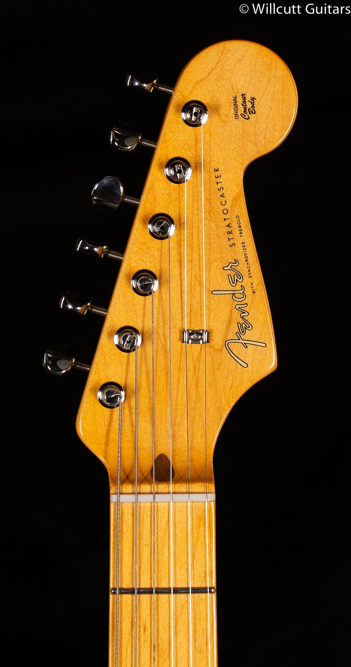 Fender American Original '50s Stratocaster Maple Fingerboard White Blonde (140)