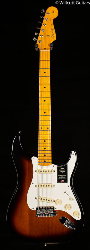 Fender American Vintage II 1957 Stratocaster Maple Fingerboard 2-Color Sunburst (793)
