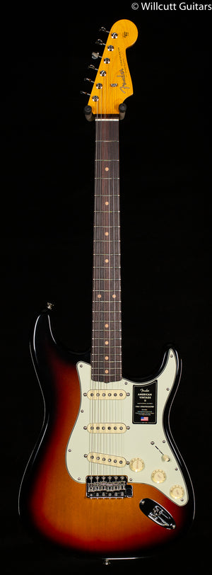 Fender American Vintage II 1961 Stratocaster Rosewood Fingerboard 3-Color Sunburst (888)