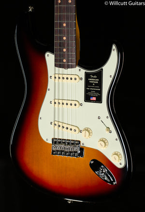 Fender American Vintage II 1961 Stratocaster Rosewood Fingerboard 3-Color Sunburst (888)