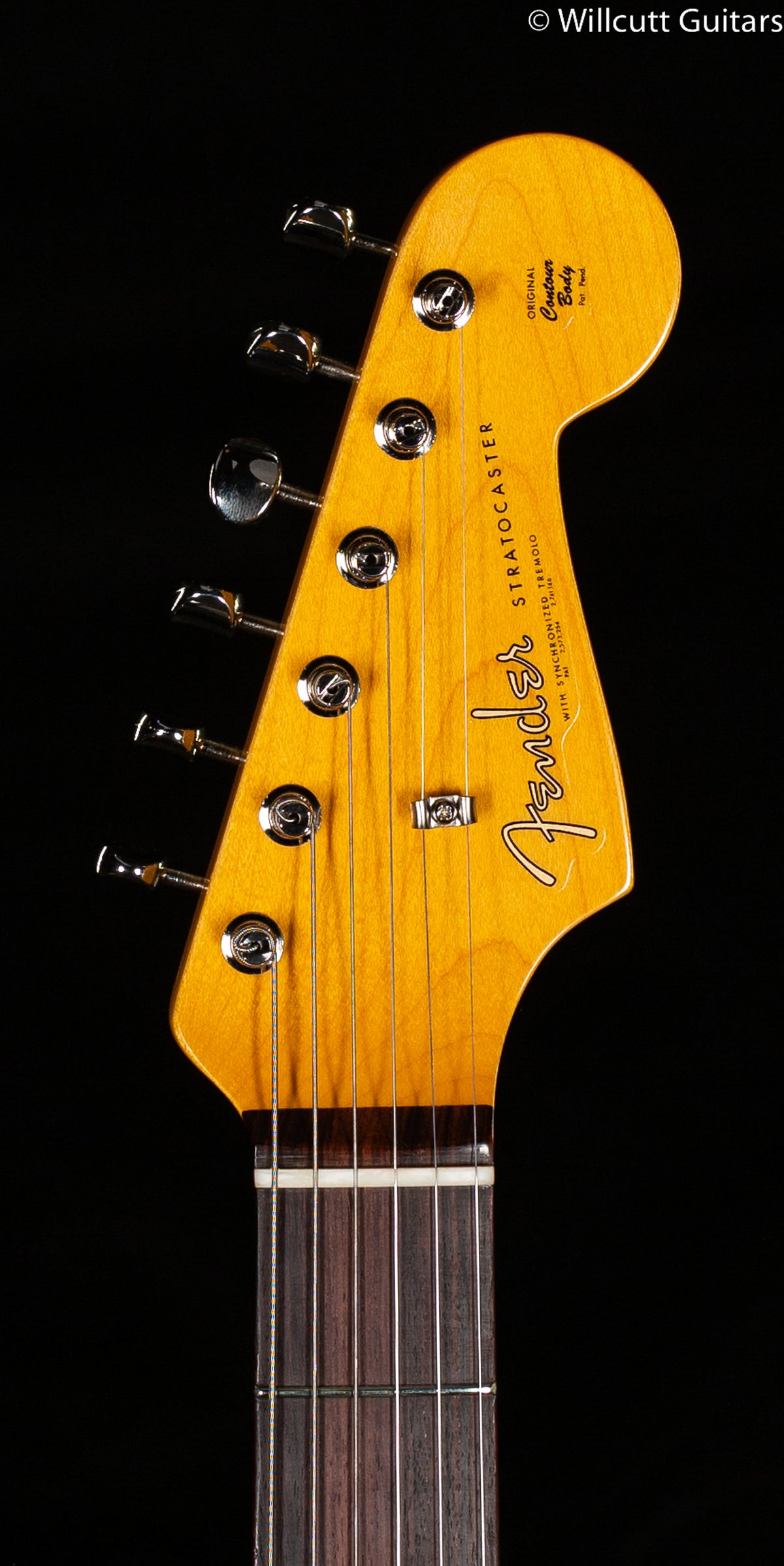 Fender American Vintage II 1961 Stratocaster Rosewood Fingerboard 3-Color Sunburst (888)