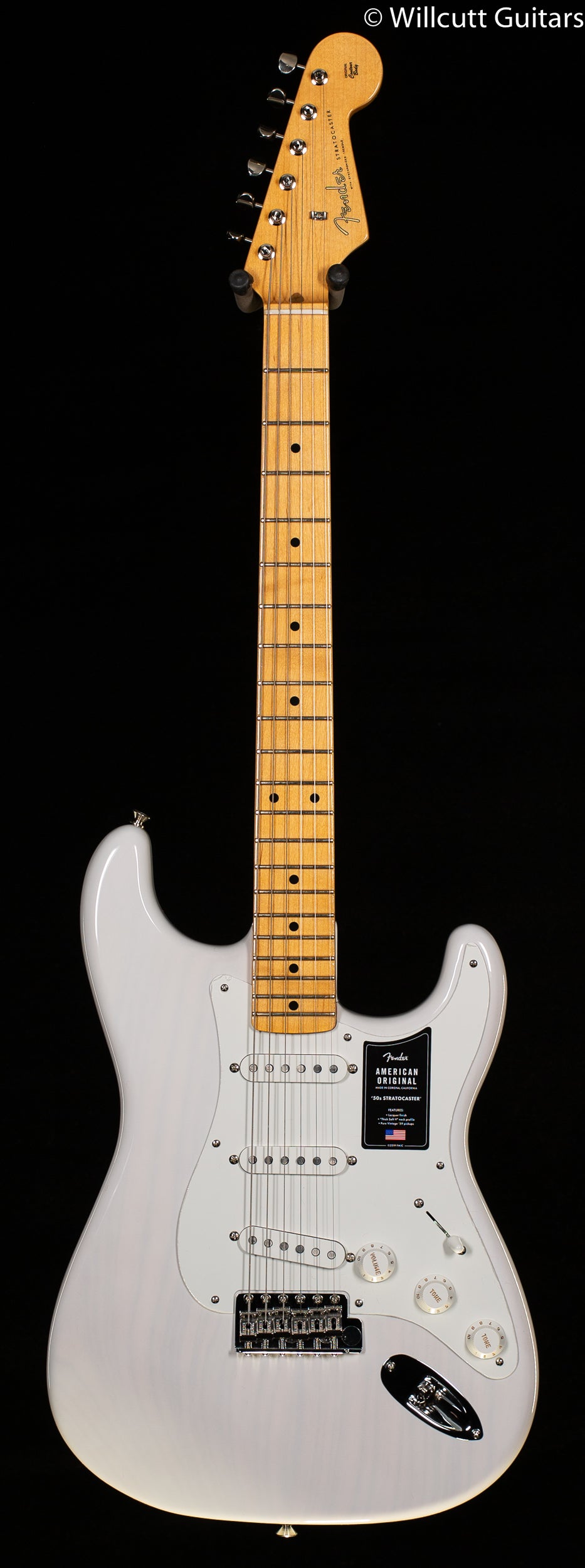 Fender American Original '50s Stratocaster Maple Fingerboard White