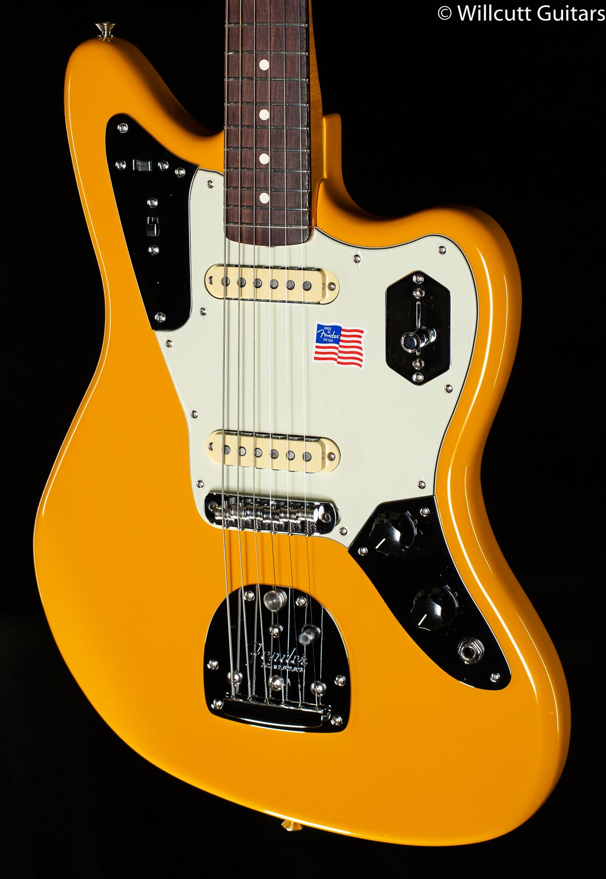Fender Limited Johnny Marr Jaguar Rosewood Fingerboard Fever Dream Yellow (259)