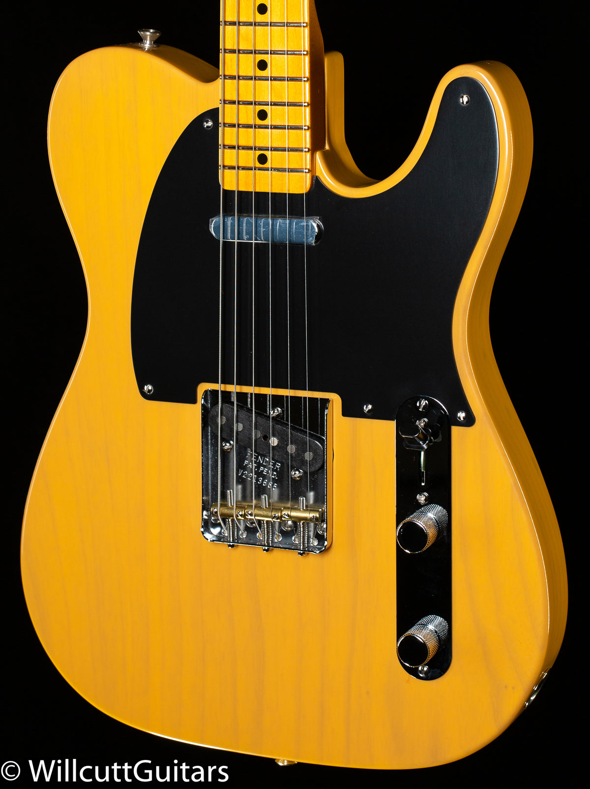Fender American Vintage II 1951 Telecaster Maple Fingerboard Butterscotch Blonde (685)