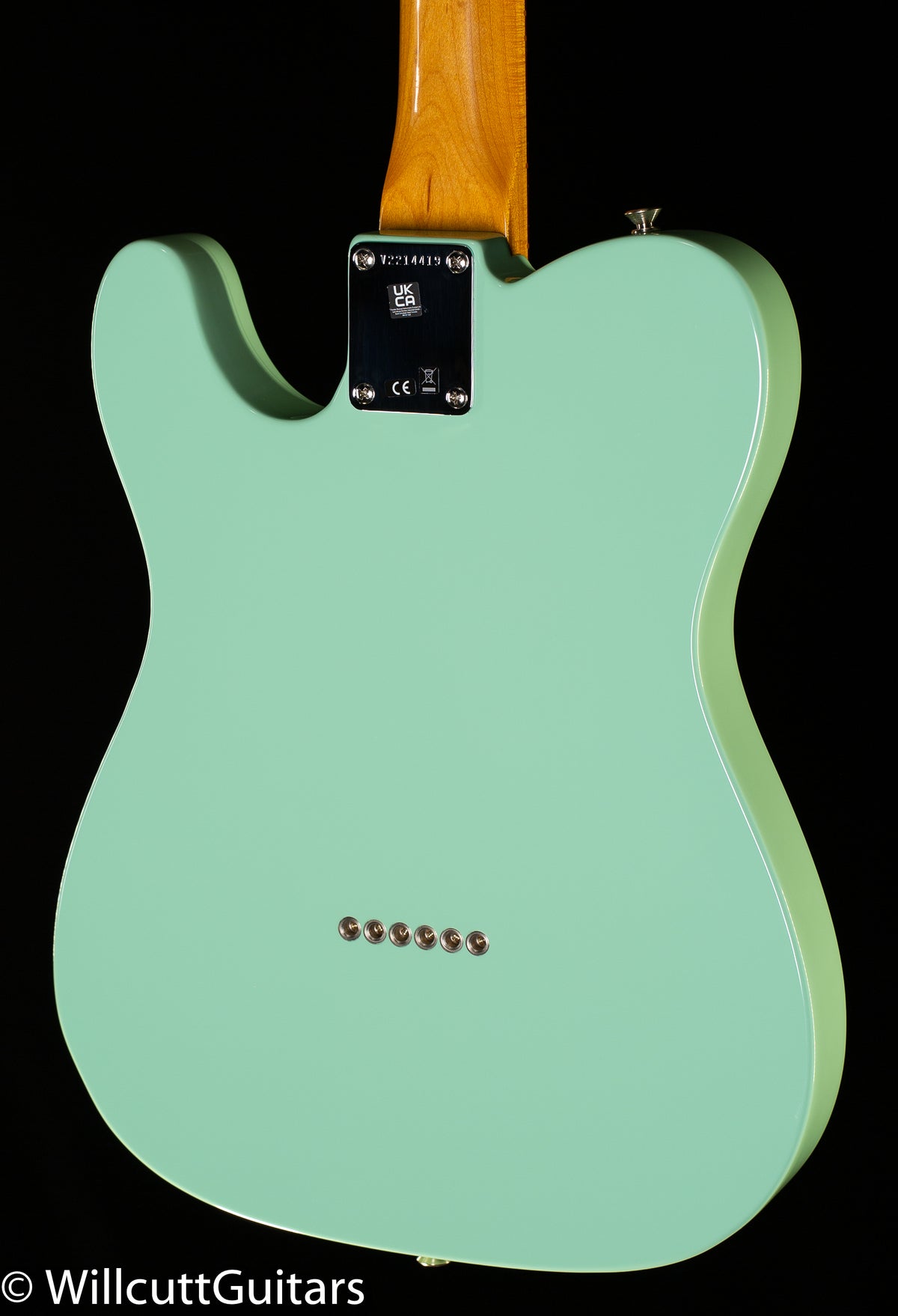 Fender American Vintage II 1963 Telecaster Rosewood Fingerboard Surf Green (419)