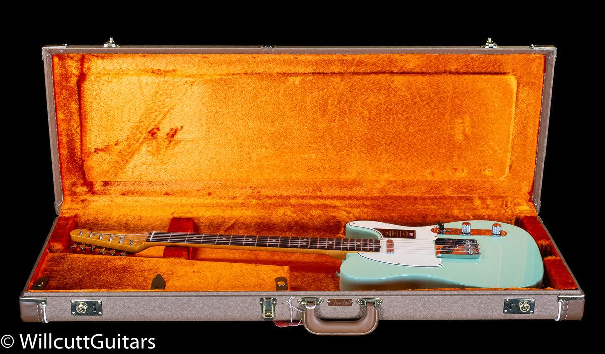 Fender American Vintage II 1963 Telecaster Rosewood Fingerboard Surf Green (419)