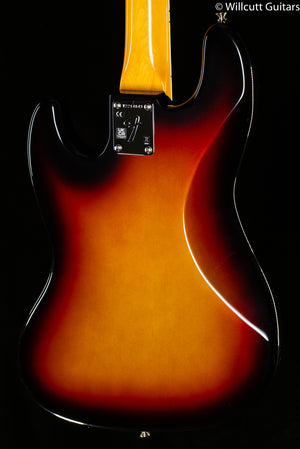 Fender American Vintage II 1966 Jazz Bass Rosewood Fingerboard 3-Color Sunburst (843)