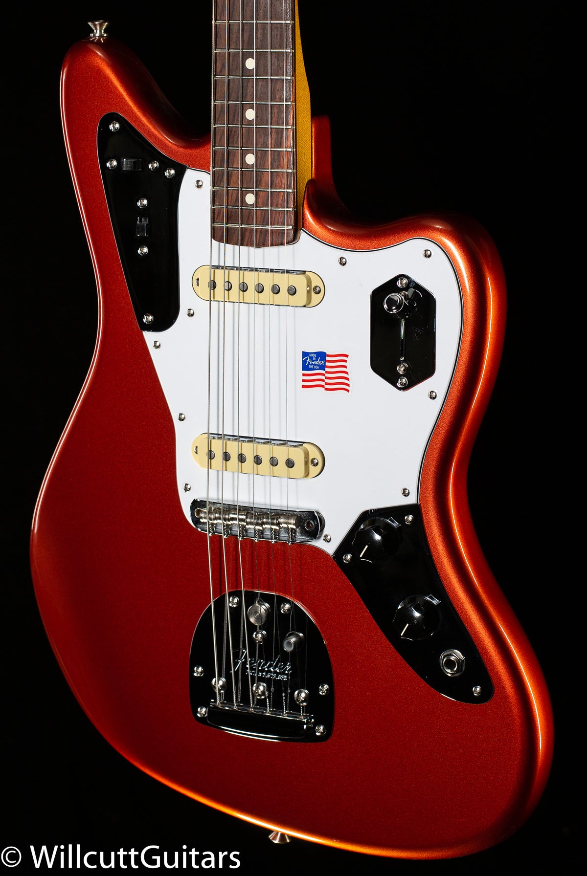 Fender Johnny Marr Jaguar Rosewood Fingerboard Metallic KO (027)