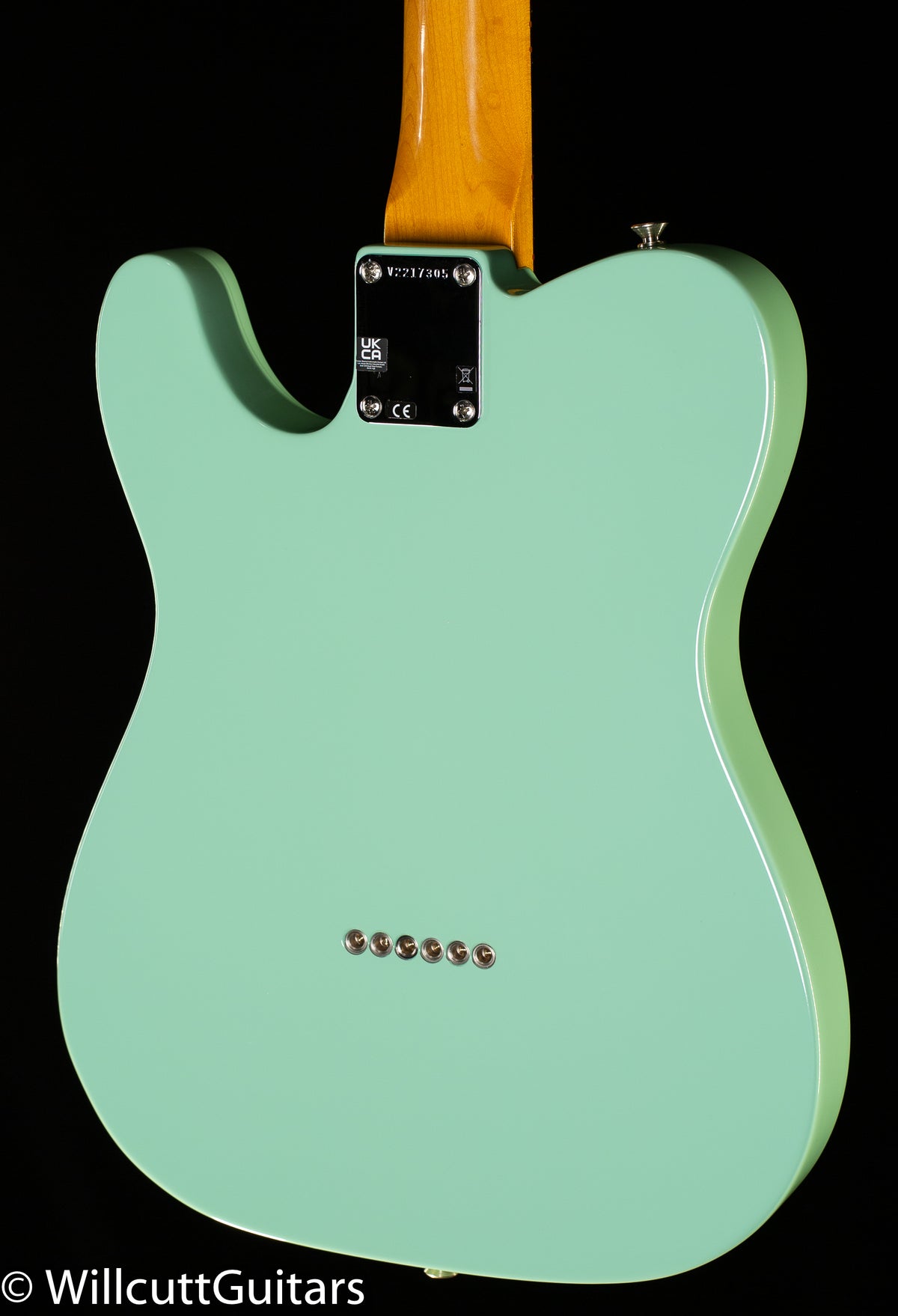 Fender American Vintage II 1963 Telecaster Rosewood Fingerboard Surf Green (305)