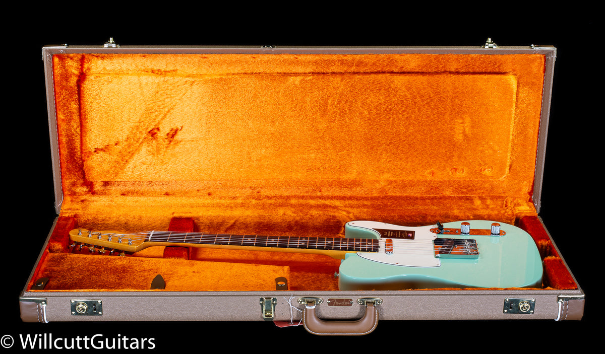 Fender American Vintage II 1963 Telecaster Rosewood Fingerboard Surf Green (305)