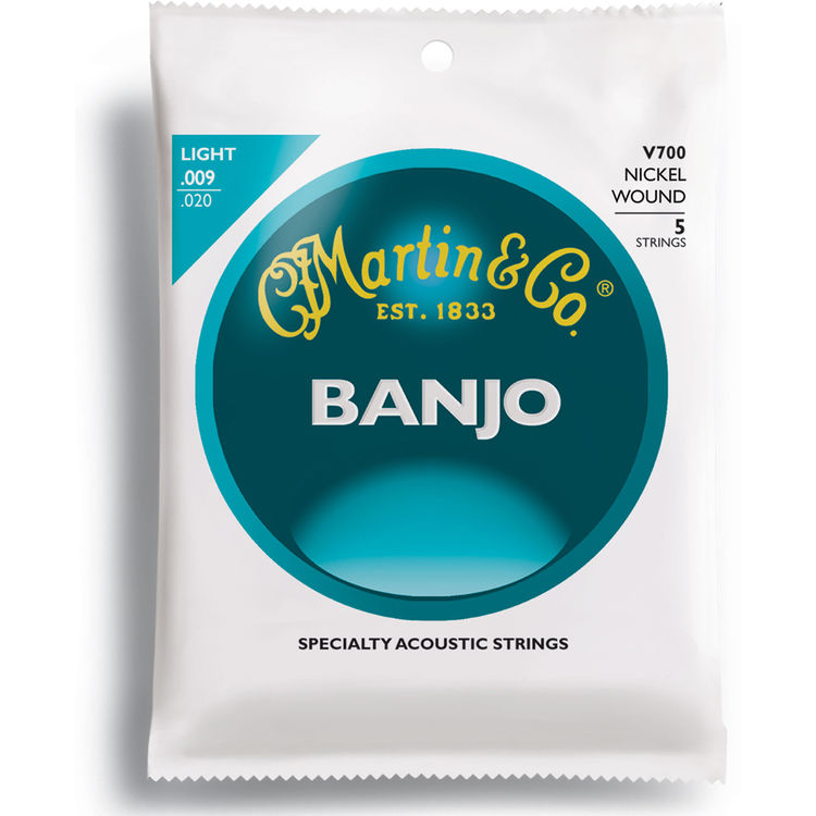 Martin Vega Banjo Strings -.009 - Light