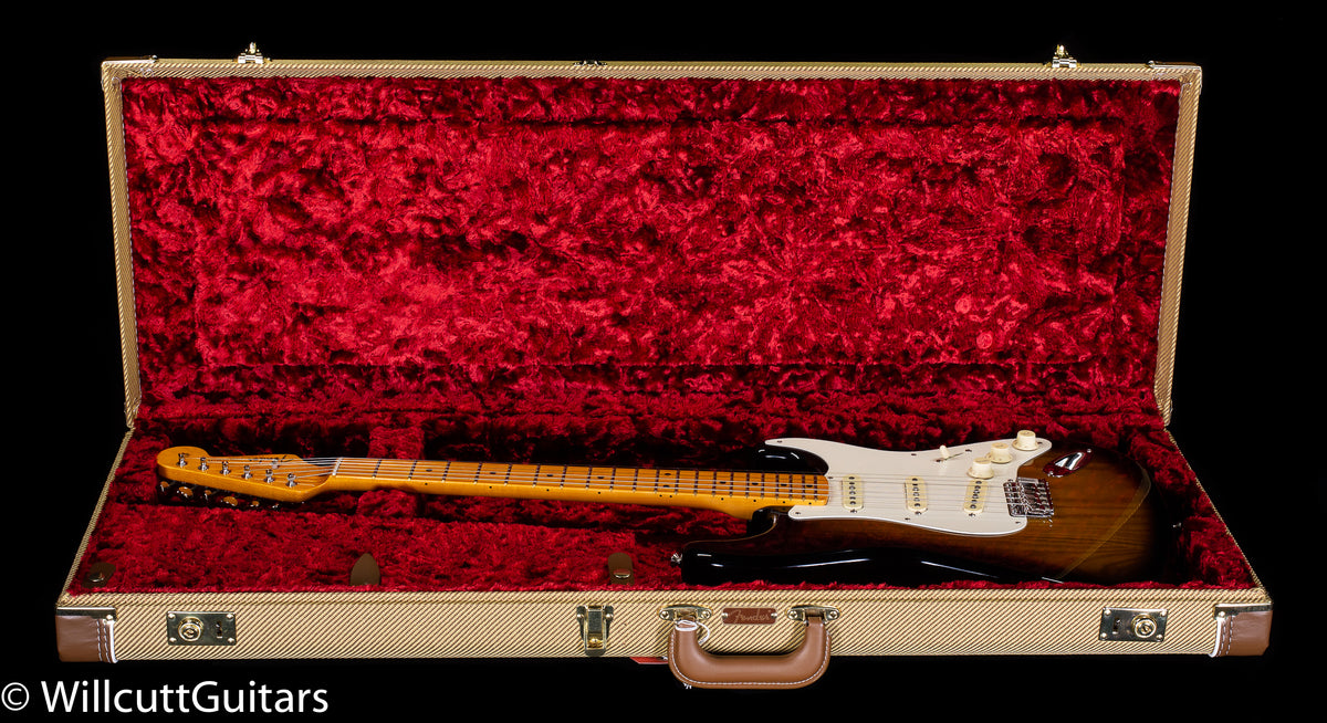 Fender Stories Collection Eric Johnson 1954 “Virginia” Stratocaster 2-Color Sunburst (133)