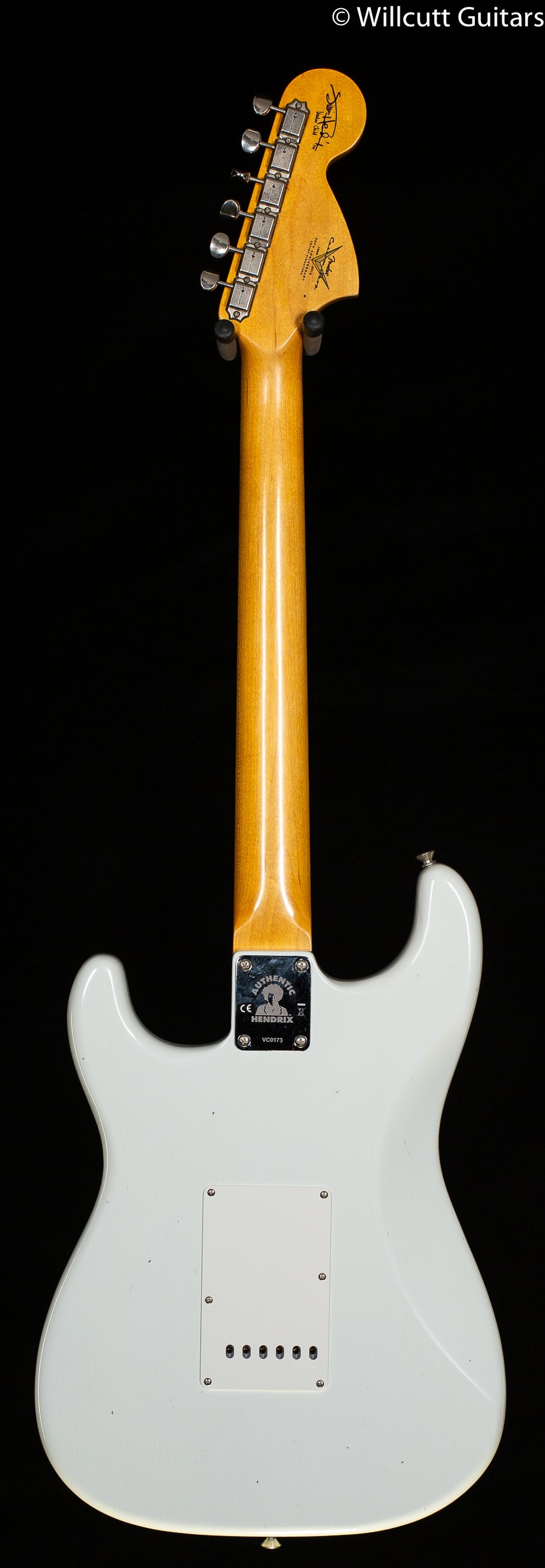 Fender Custom Shop Jimi Hendrix Voodoo Child Signature Stratocaster Journeyman Relic Olympic White