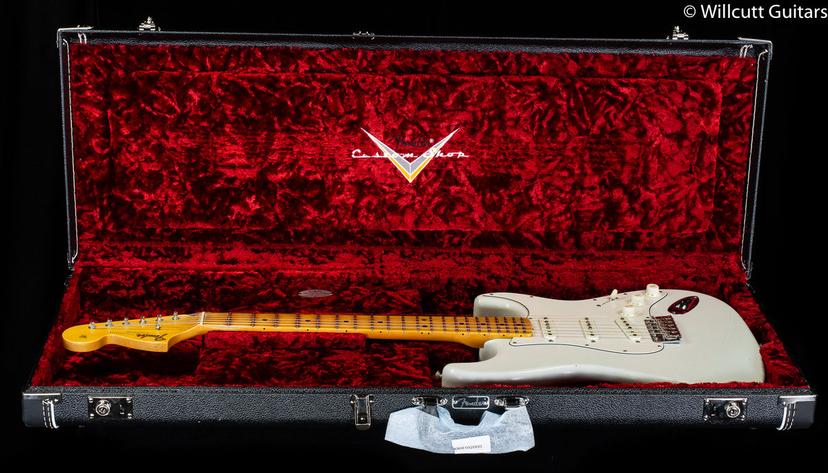 Fender Custom Shop Jimi Hendrix Voodoo Child Signature Stratocaster Journeyman Relic Olympic White