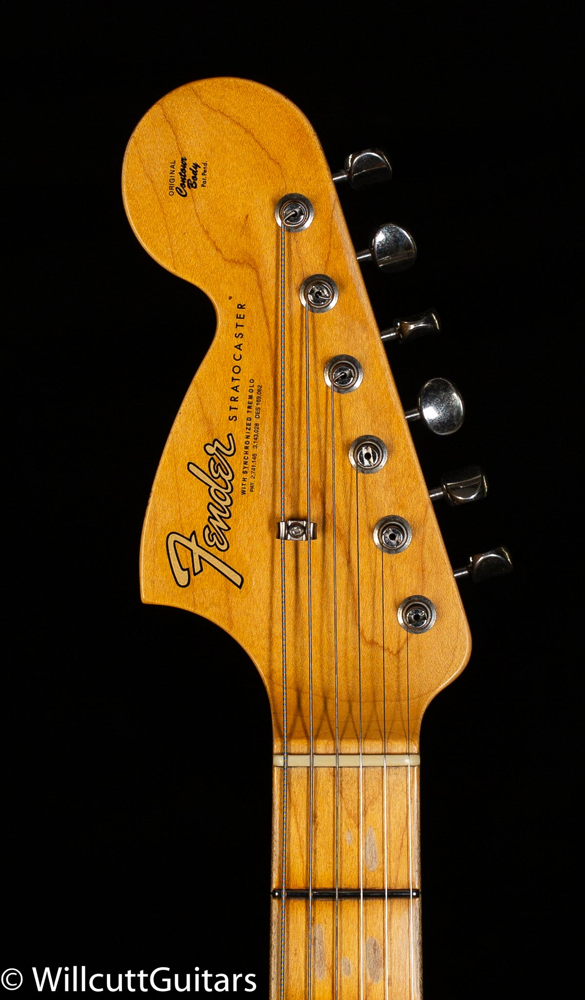 Fender Custom Shop Jimi Hendrix Voodoo Child Signature Stratocaster® Journeyman Relic®, Maple Fingerboard, Black