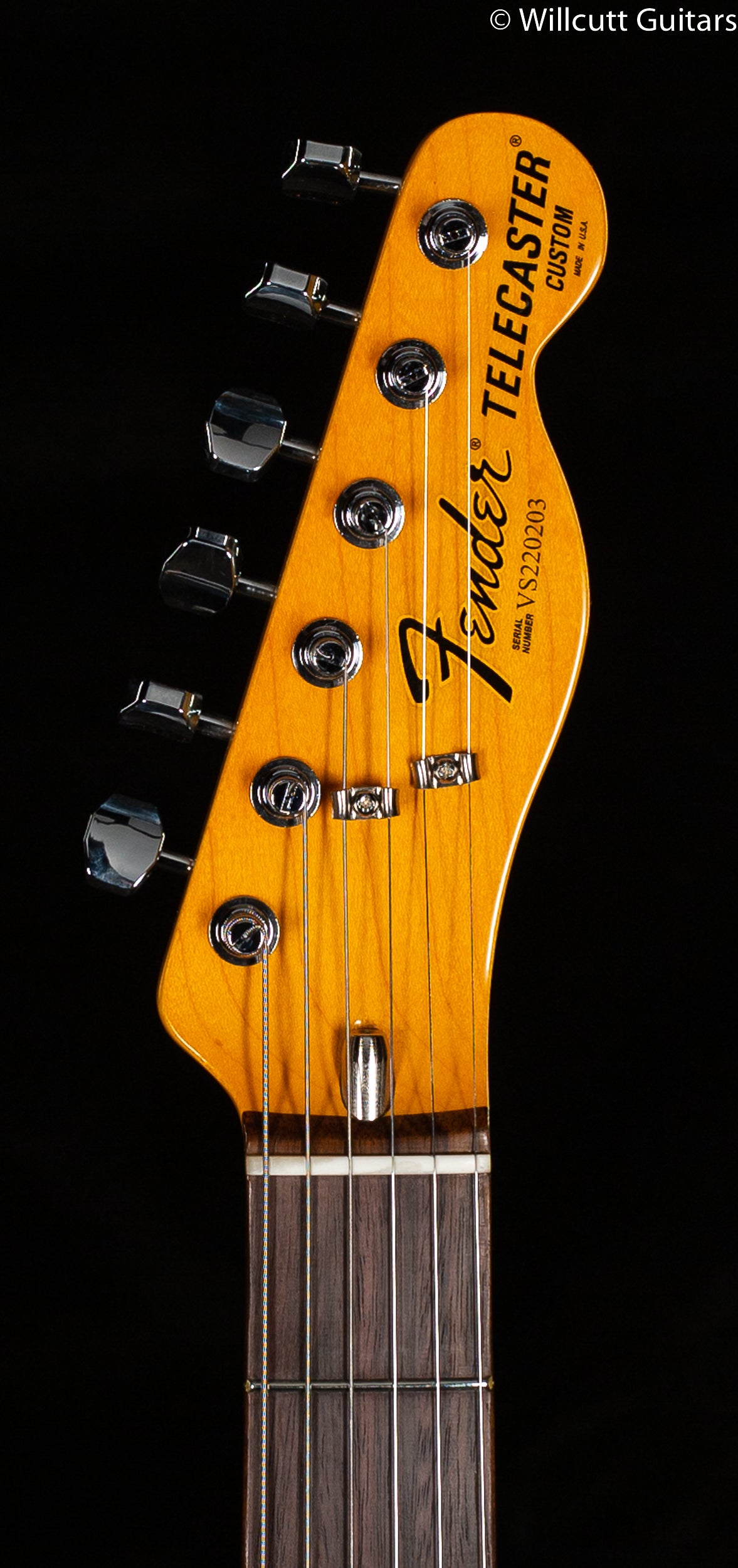 Fender American Vintage II 1977 Telecaster Custom Rosewood Fingerboard Olympic White (203)