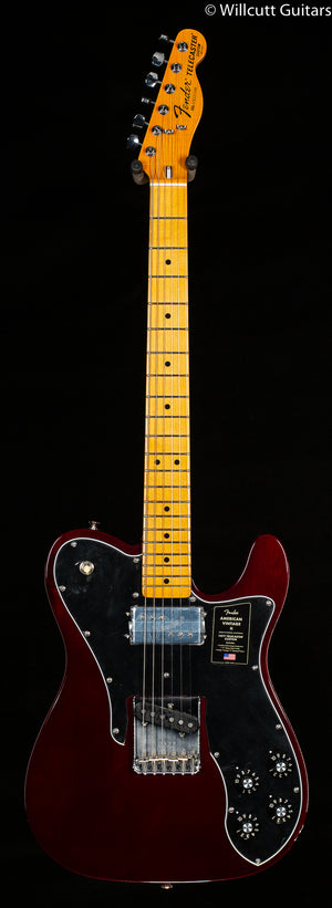 Fender American Vintage II 1977 Telecaster Custom Wine (168)