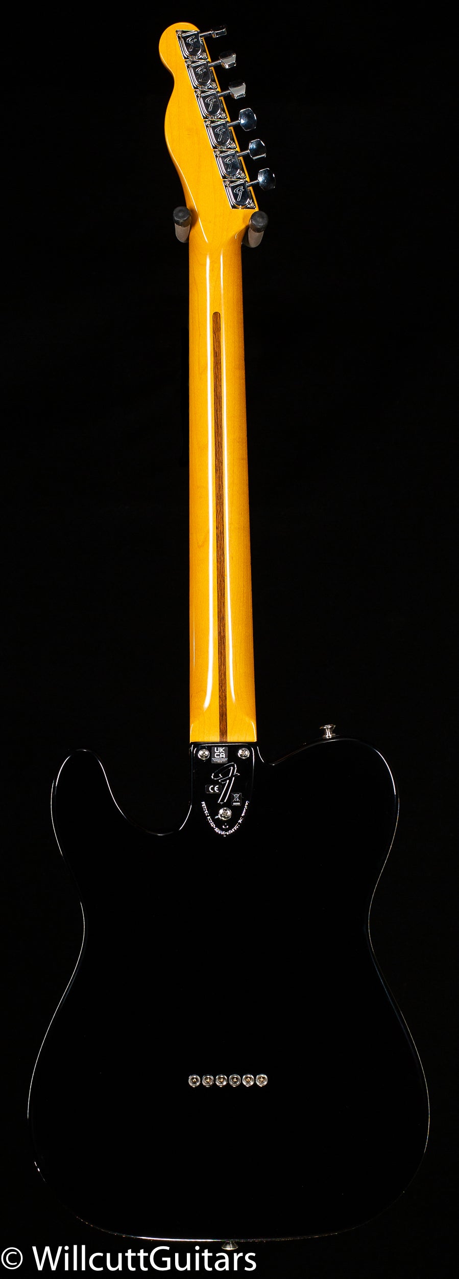Fender American Vintage II 1977 Telecaster Custom Maple Fingerboard Black (404)