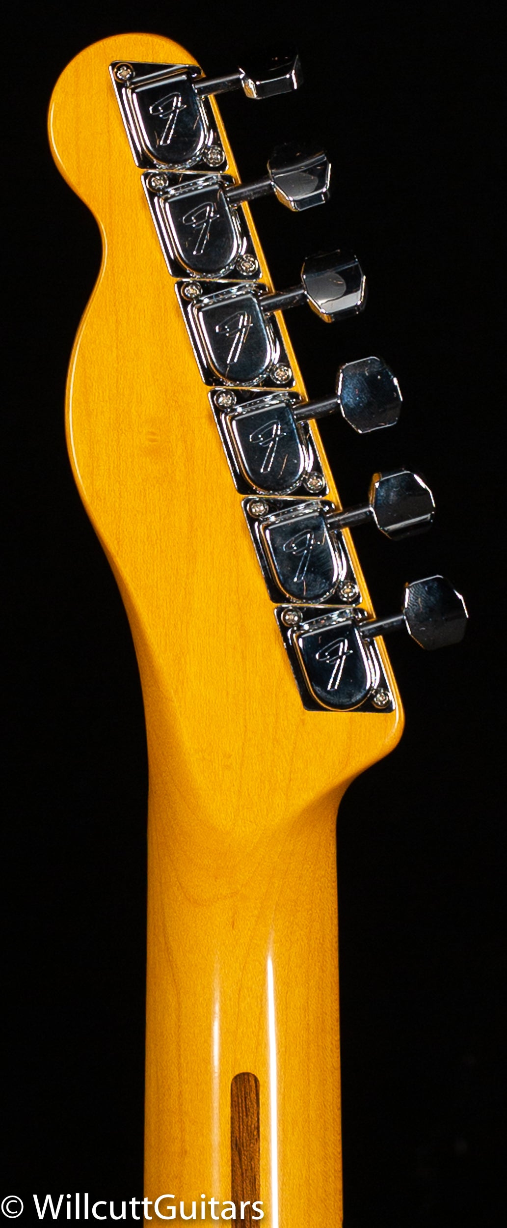 Fender American Vintage II 1977 Telecaster Custom Maple Fingerboard Black (404)