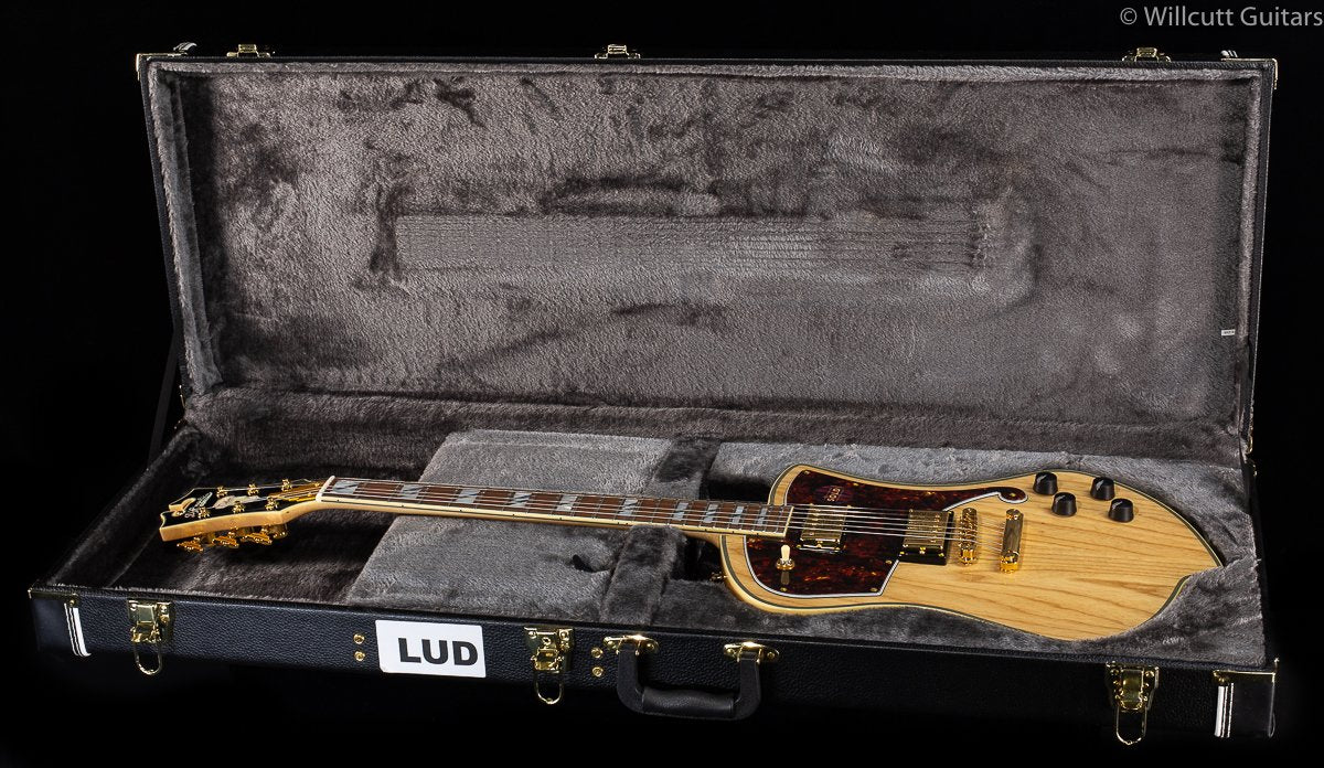 D&#39;Angelico Deluxe Ludlow Natural Swamp Ash