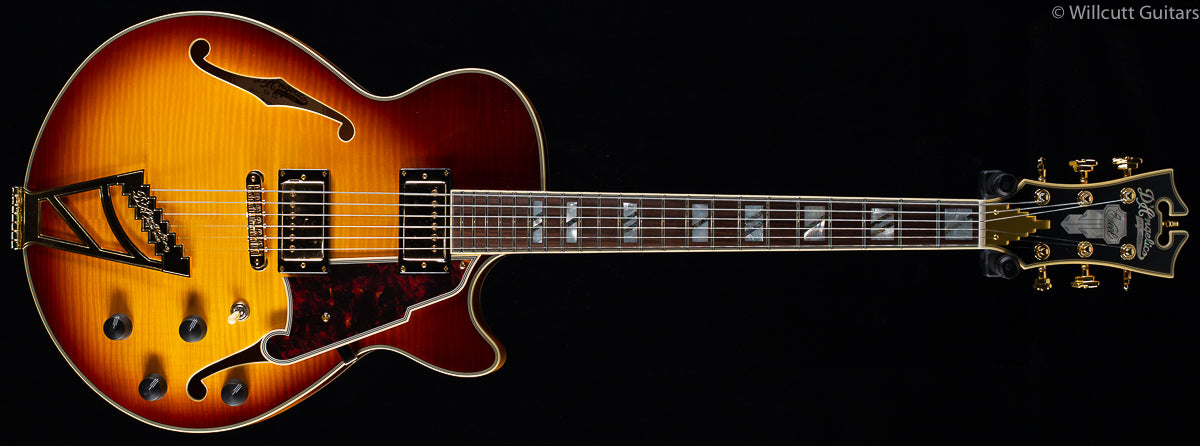 D&#39;Angelico Excel SS Stairstep Iced Tea Burst (916)