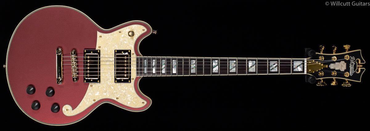 D&#39;Angelico Deluxe Brighton Matte Wine (511)