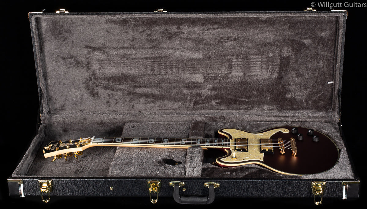 D&#39;Angelico Deluxe Brighton Matte Wine (511)