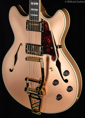 D'Angelico Deluxe DC Limited Edition Matte Rose Gold (535)