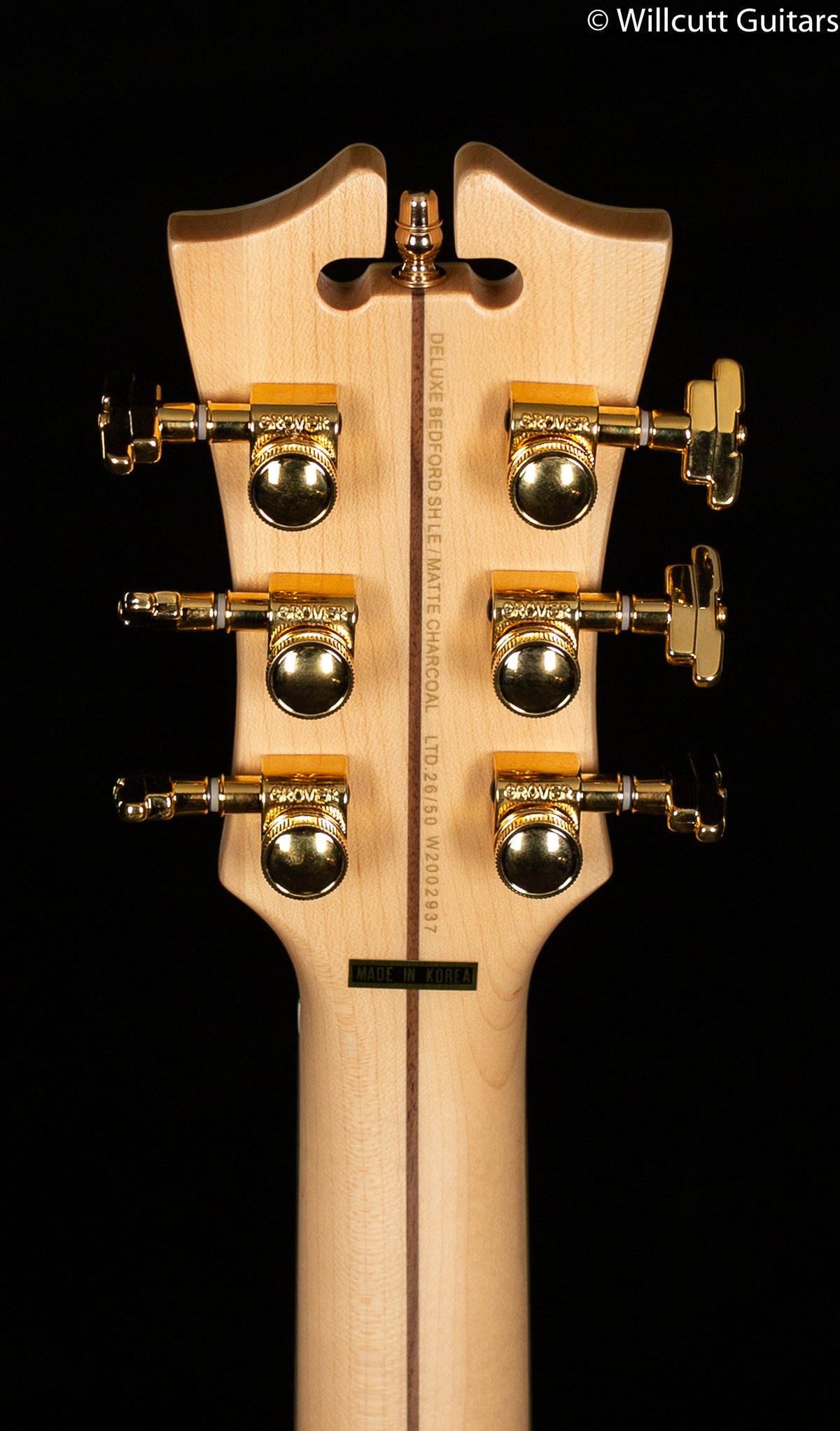 D&#39;Angelico DELUXE BEDFORD SH LE MATTE CHARCOAL