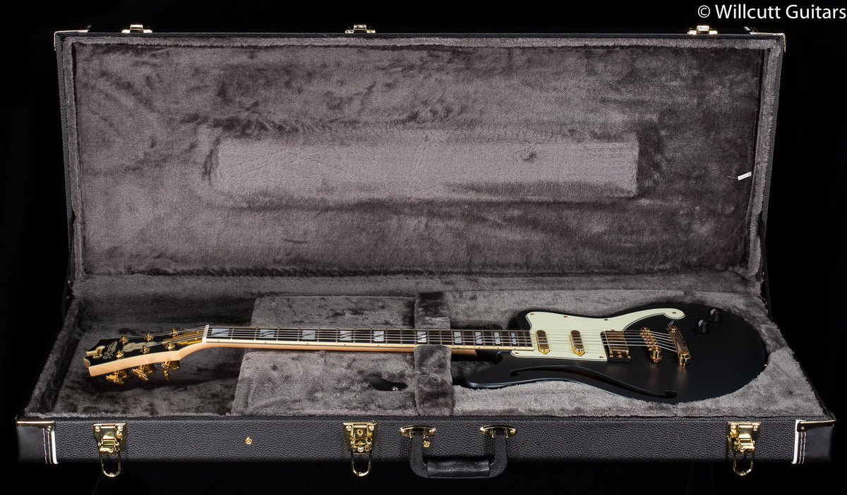 D&#39;Angelico DELUXE BEDFORD SH LE MATTE CHARCOAL