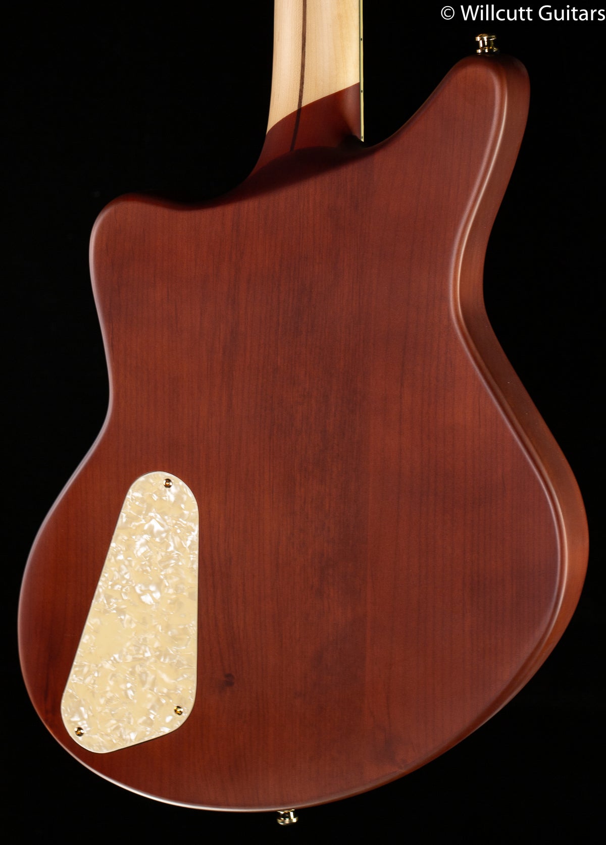 D&#39;Angelico DELUXE BEDFORD SH LE MATTE WALNUT