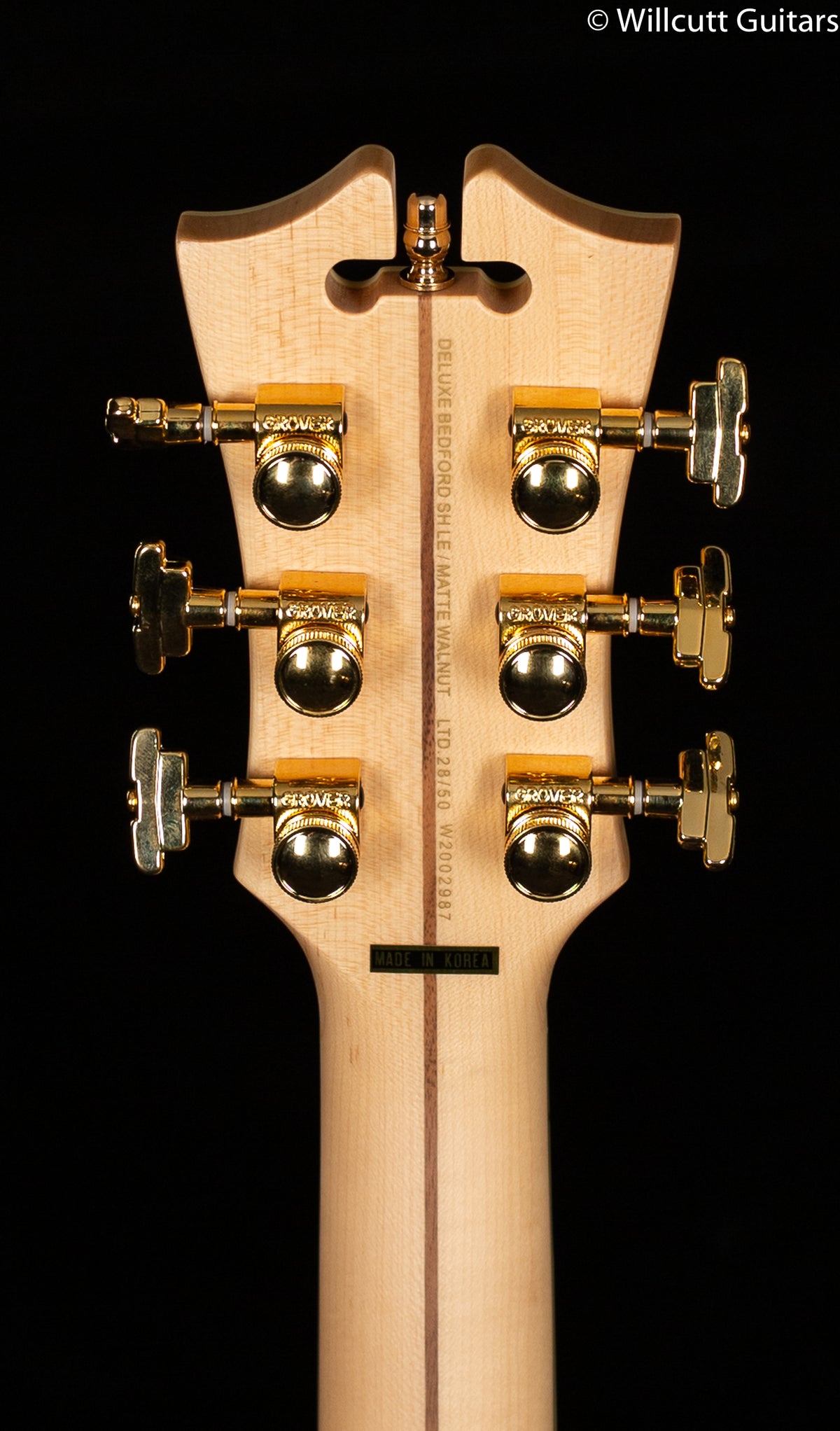 D&#39;Angelico DELUXE BEDFORD SH LE MATTE WALNUT