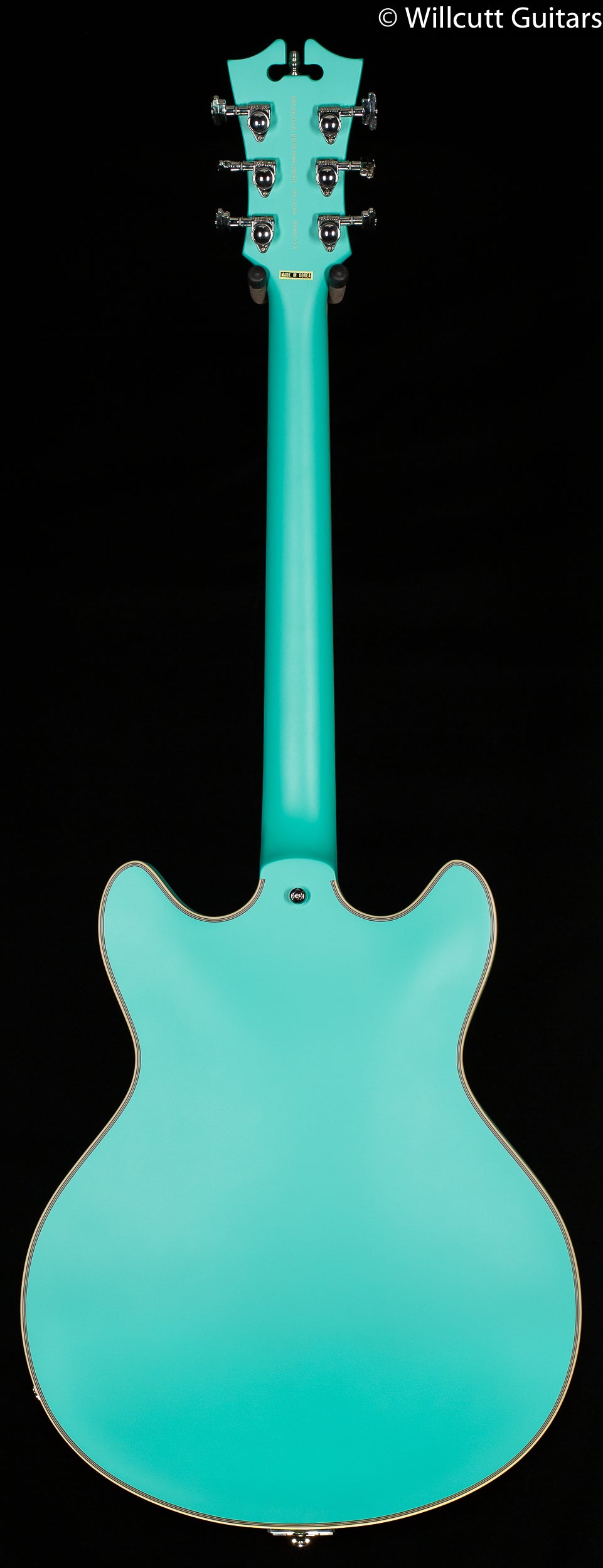 D&#39;Angelico Deluxe DC Limited Edition Matte Surf Green