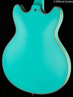 D'Angelico Deluxe DC Limited Edition Matte Surf Green
