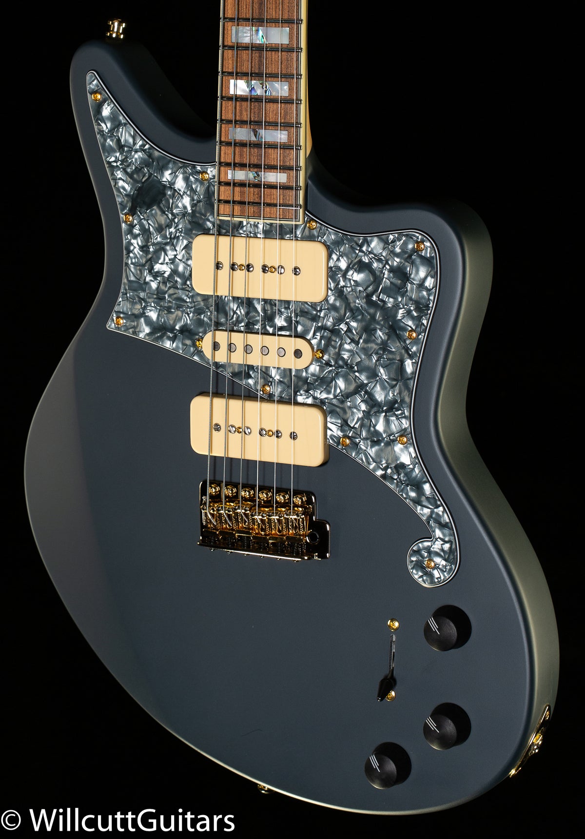 D&#39;Angelico Deluxe Bedford Bob Weir Matte Stone