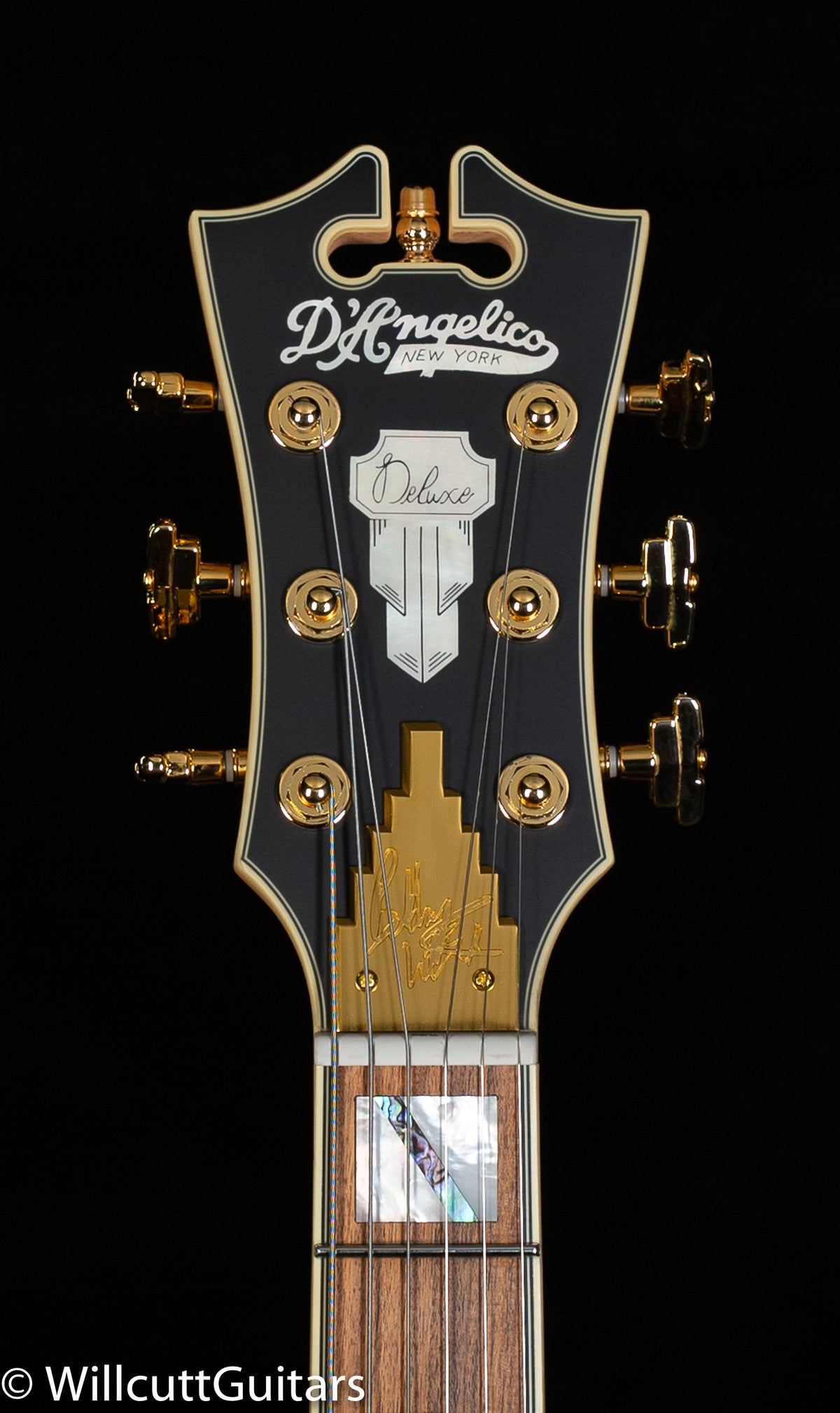 D&#39;Angelico Deluxe Bedford Bob Weir Matte Stone