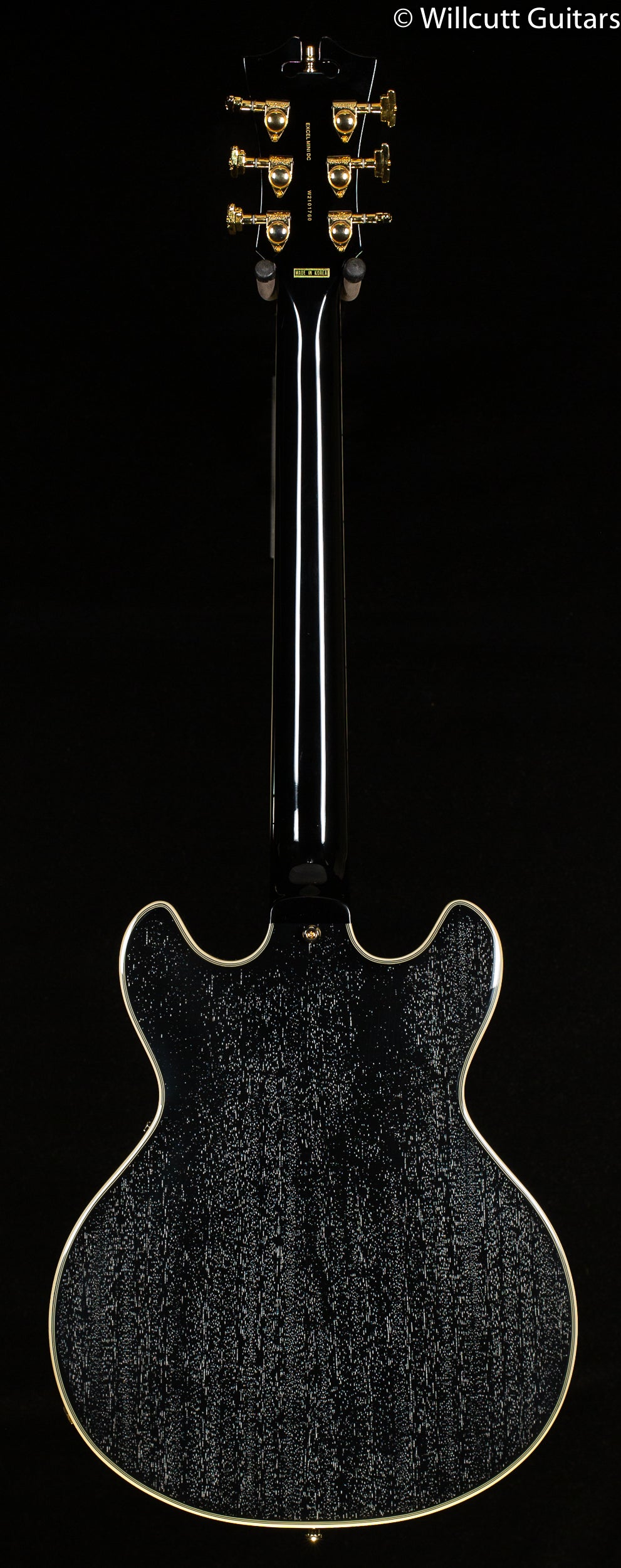 D'Angelico Excel Mini DC Black Dog (760)