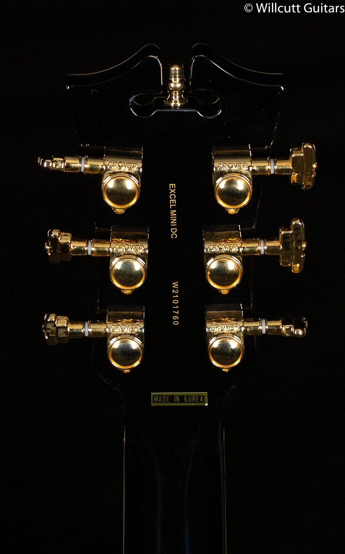 D'Angelico Excel Mini DC Black Dog (760)