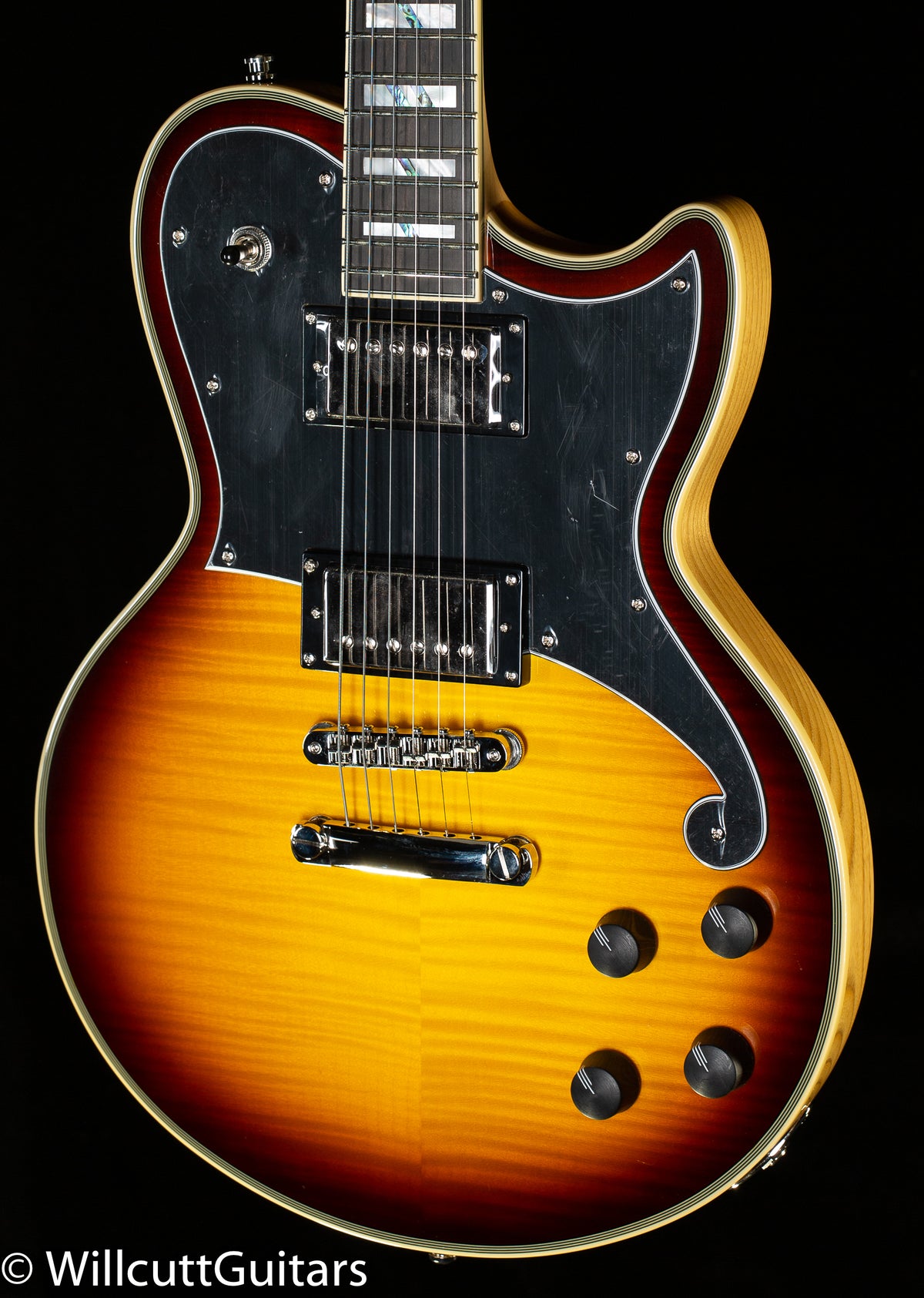 D&#39;Angelico Deluxe Atlantic Vintage Sunburst (073)