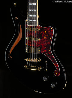 D'Angelico Deluxe Bedford SH Black (148) - Willcutt Guitars